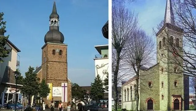 Collage Kirchtürme